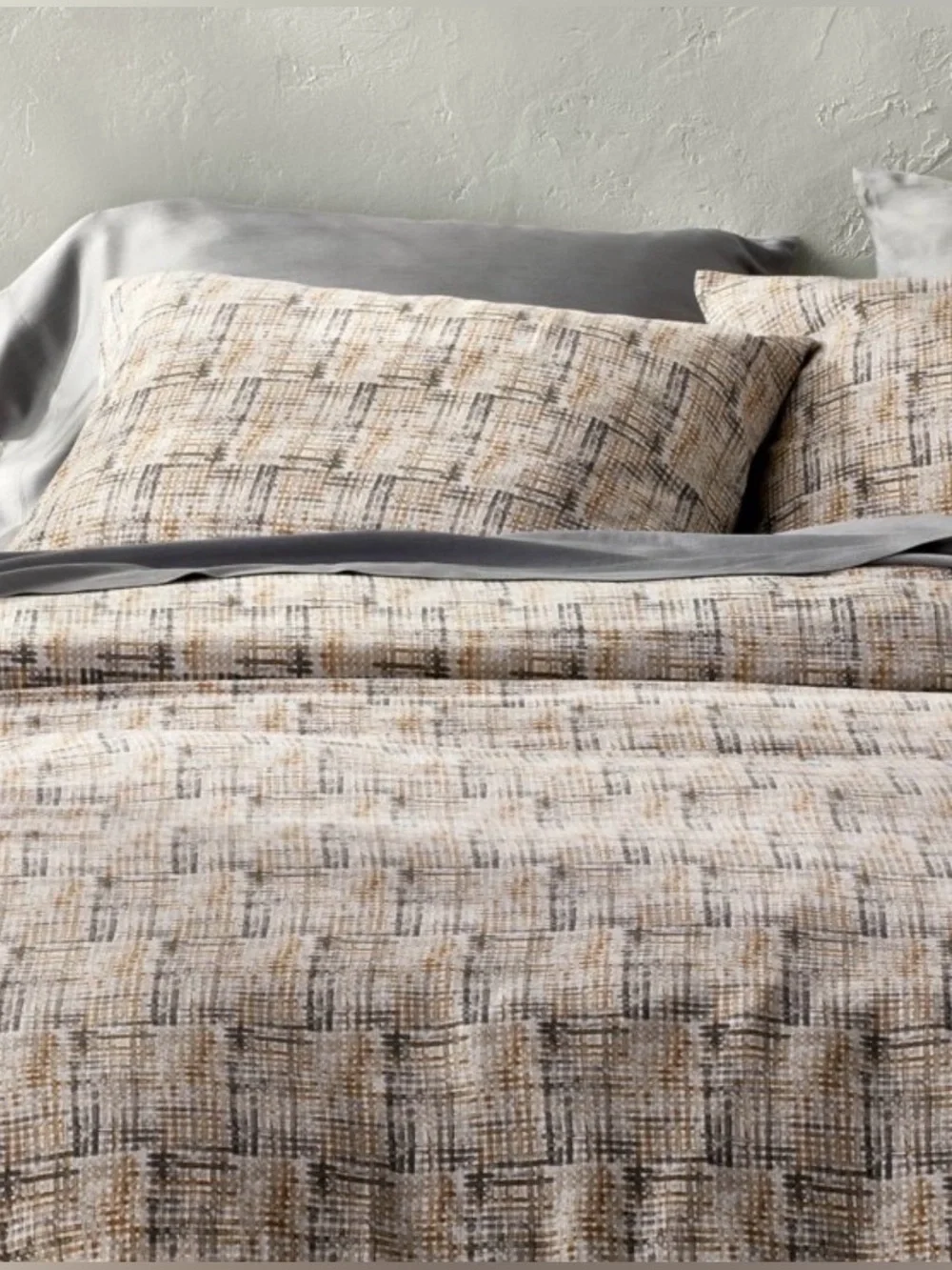 Casaluna Heavyweight Linen Blend Duvet Cover Set Size Full/Queen